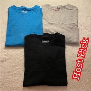 ✅2X Host Pick✅ Coleman Pocket T-Shirts, Lot of 3, Large